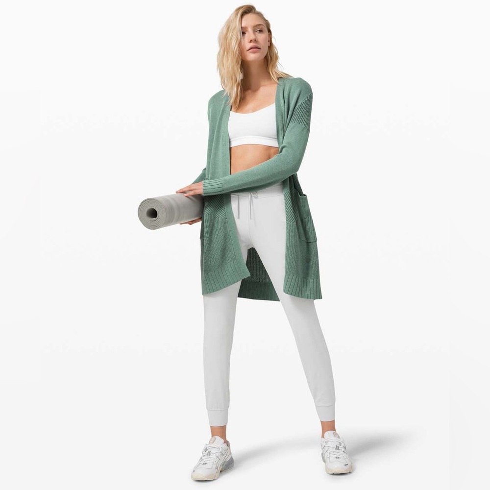 lululemon athletica Green Cardigan